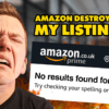 Amazon destroyed my listing