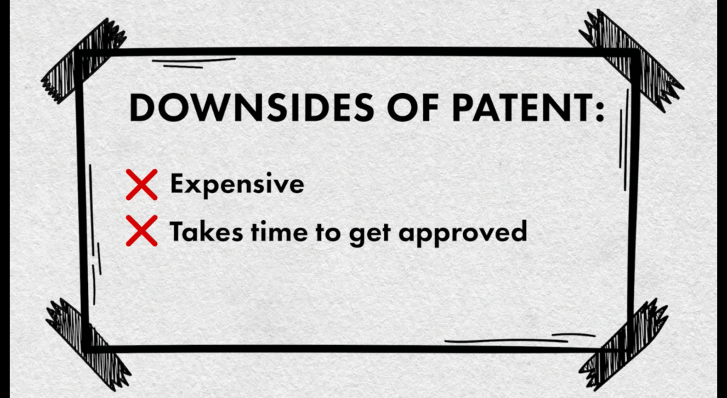 downsides of patent